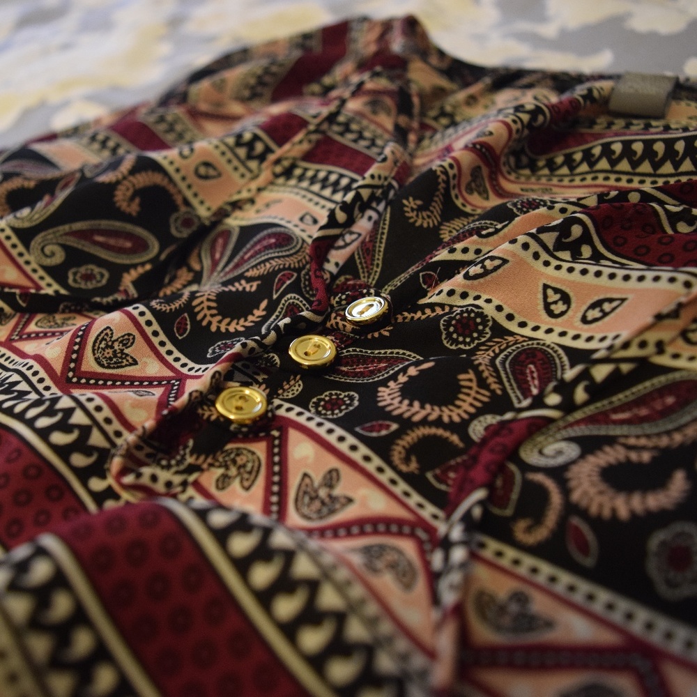 Charlotte Russe Silky Shirt
